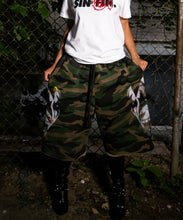 Load image into Gallery viewer, Kiss Inspired Camo Loose Shorts
