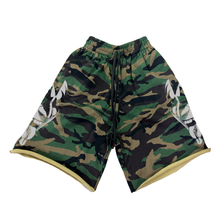 Load image into Gallery viewer, Kiss Inspired Camo Loose Shorts
